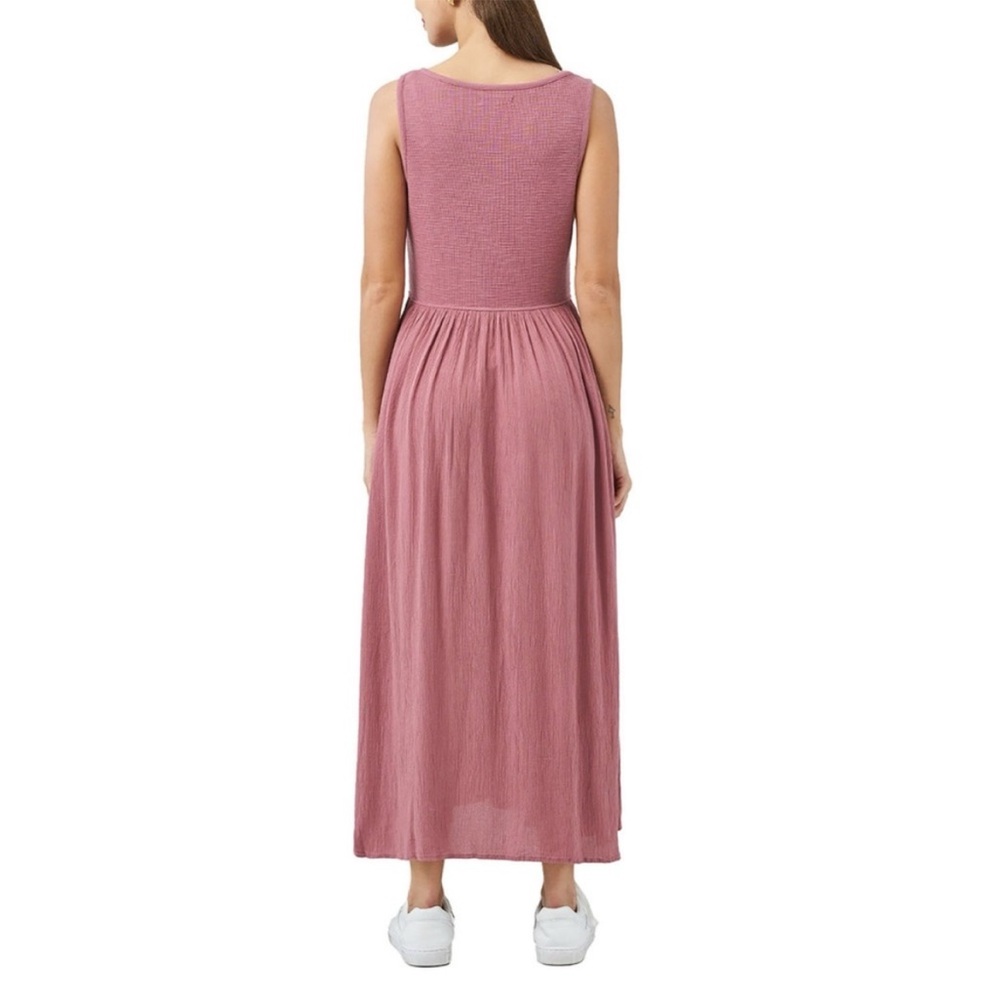 Frye Ladies Button Front Midi Dress Size Medium - Picture 3 of 16
